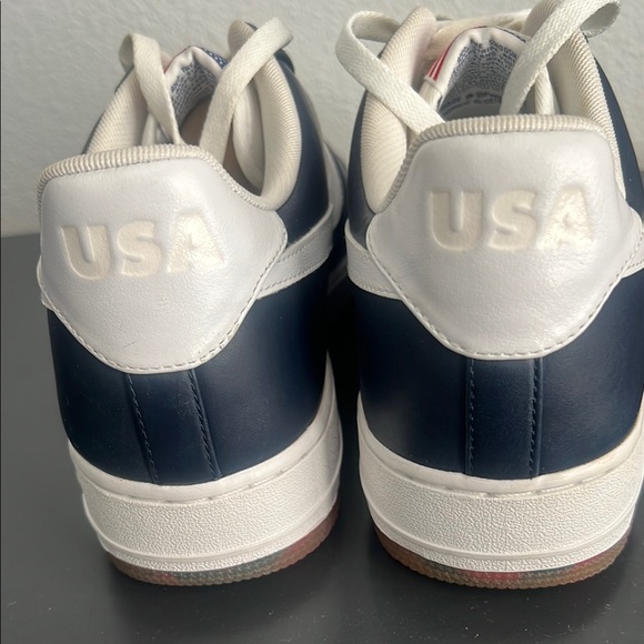 USA Nike Navy and White Sneakers main image 5